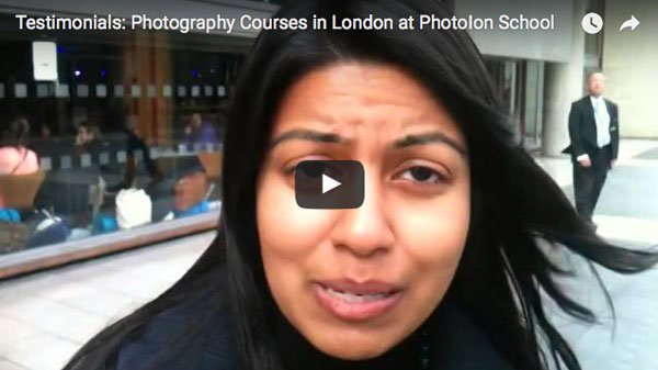 Testimonials from our students from our Photography School in London