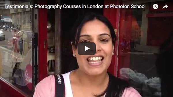 Testimonials from our students from our Photography School in London