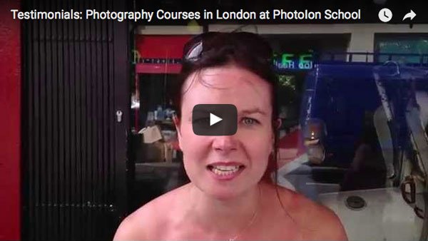 Testimonials from our students from our Photography School in London