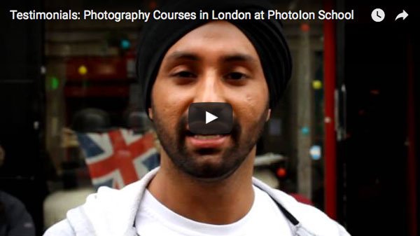 Testimonials from our students from our Photography School in London